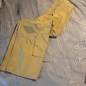 Divided Tan Cargo Pants